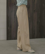 SEMI-WIDE NYLON PANTS