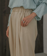 SEMI-WIDE NYLON PANTS