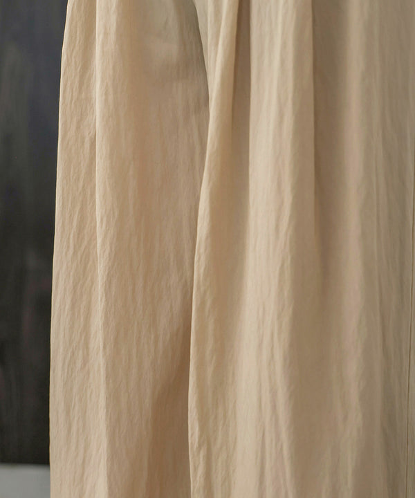 SEMI-WIDE NYLON PANTS