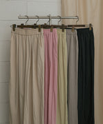 SEMI-WIDE NYLON PANTS