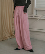 SEMI-WIDE NYLON PANTS