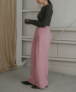 SEMI-WIDE NYLON PANTS