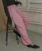 SEMI-WIDE NYLON PANTS