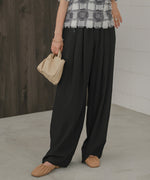 SEMI-WIDE NYLON PANTS