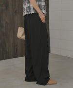 SEMI-WIDE NYLON PANTS