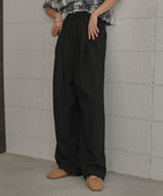 SEMI-WIDE NYLON PANTS