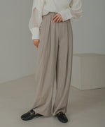 SEMI-WIDE NYLON PANTS