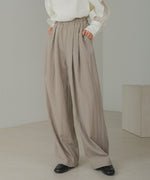 SEMI-WIDE NYLON PANTS