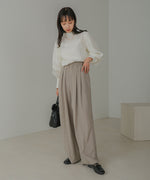 SEMI-WIDE NYLON PANTS