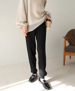 RIB KNIT JOGGER PANTS