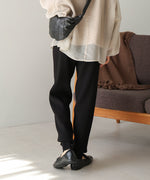 RIB KNIT JOGGER PANTS
