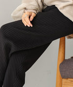 RIB KNIT JOGGER PANTS