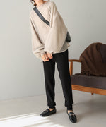 RIB KNIT JOGGER PANTS