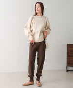 RIB KNIT JOGGER PANTS