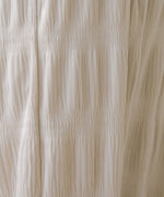 gathered velor skirt