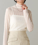 SHEER HIGH NECK TOPS
