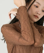 SHEER HIGH NECK TOPS