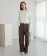 DAMAGE HEM KNIT