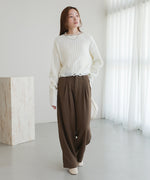 DAMAGE HEM KNIT