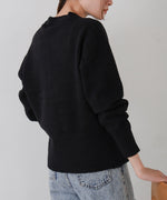 DOT BUTTON CARDIGAN TOPS