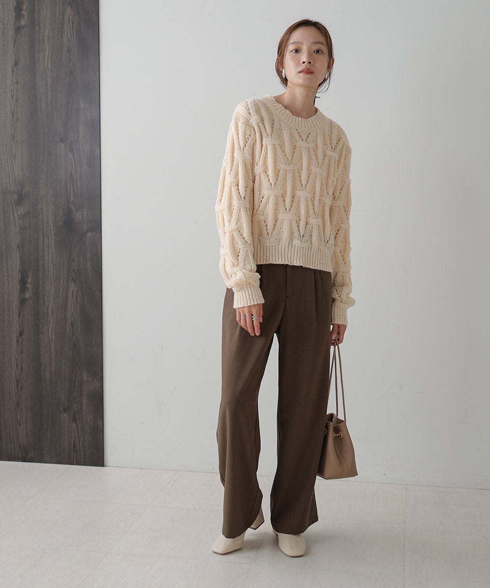 MOHAIR LIKE ANYVEN KNIT