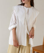 BIG SAILOR COLLAR BLOUSE
