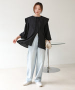 BIG SAILOR COLLAR BLOUSE