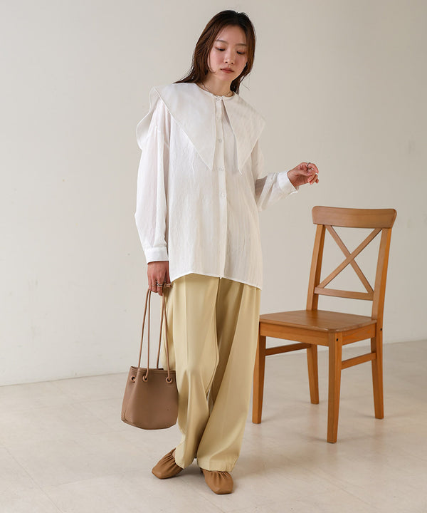 BIG SAILOR COLLAR BLOUSE