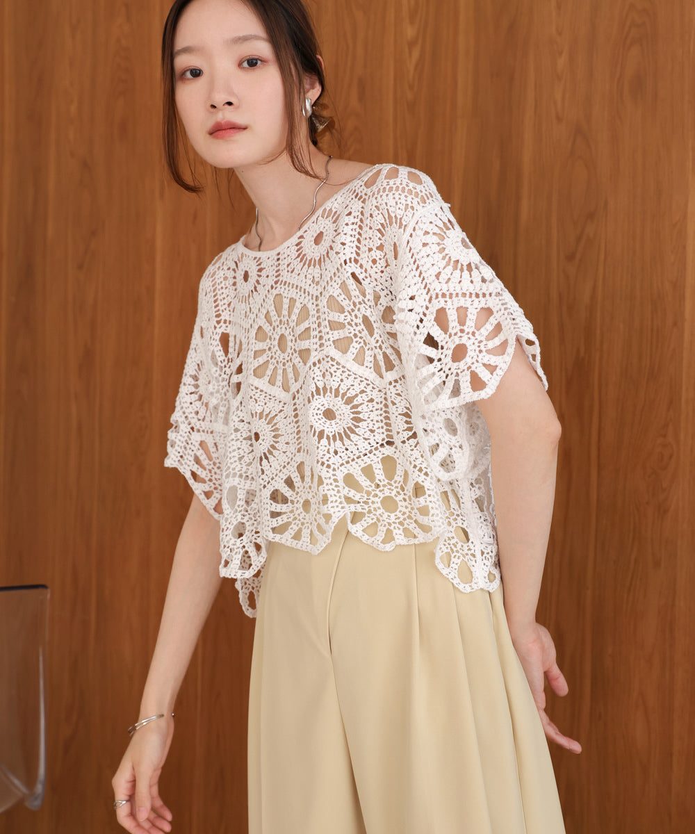 crochet half sleeve tops – Bab