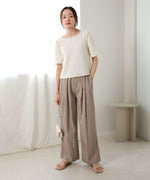 2way organdy wrinkle tops