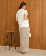 フレンチスリーブドライタッチトップス