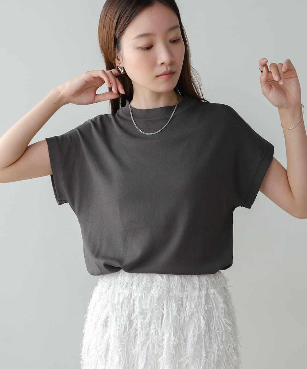 フレンチスリーブドライタッチトップス