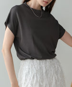 フレンチスリーブドライタッチトップス