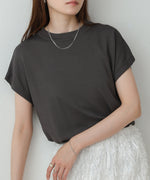 フレンチスリーブドライタッチトップス