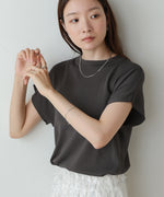 フレンチスリーブドライタッチトップス