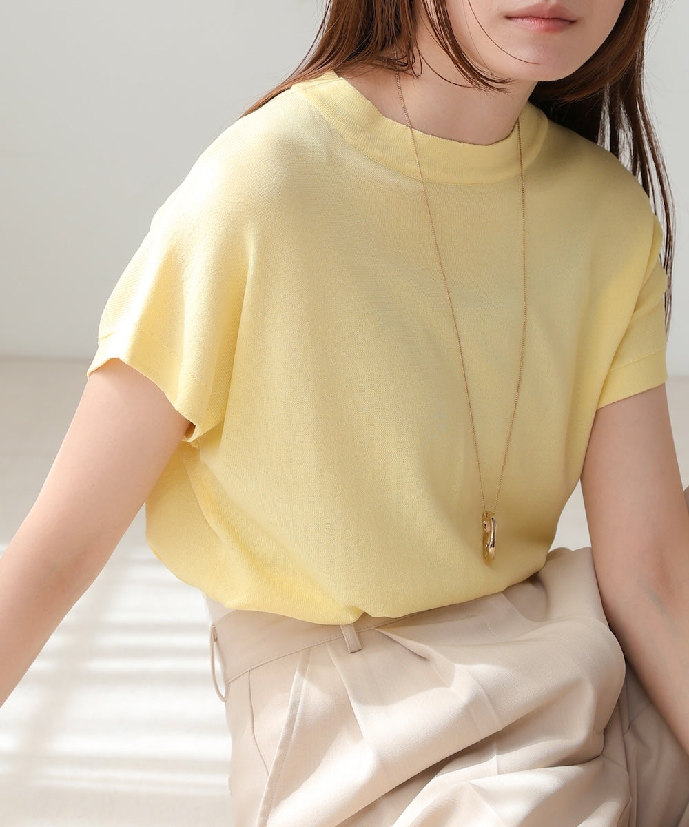 フレンチスリーブドライタッチトップス