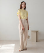 フレンチスリーブドライタッチトップス