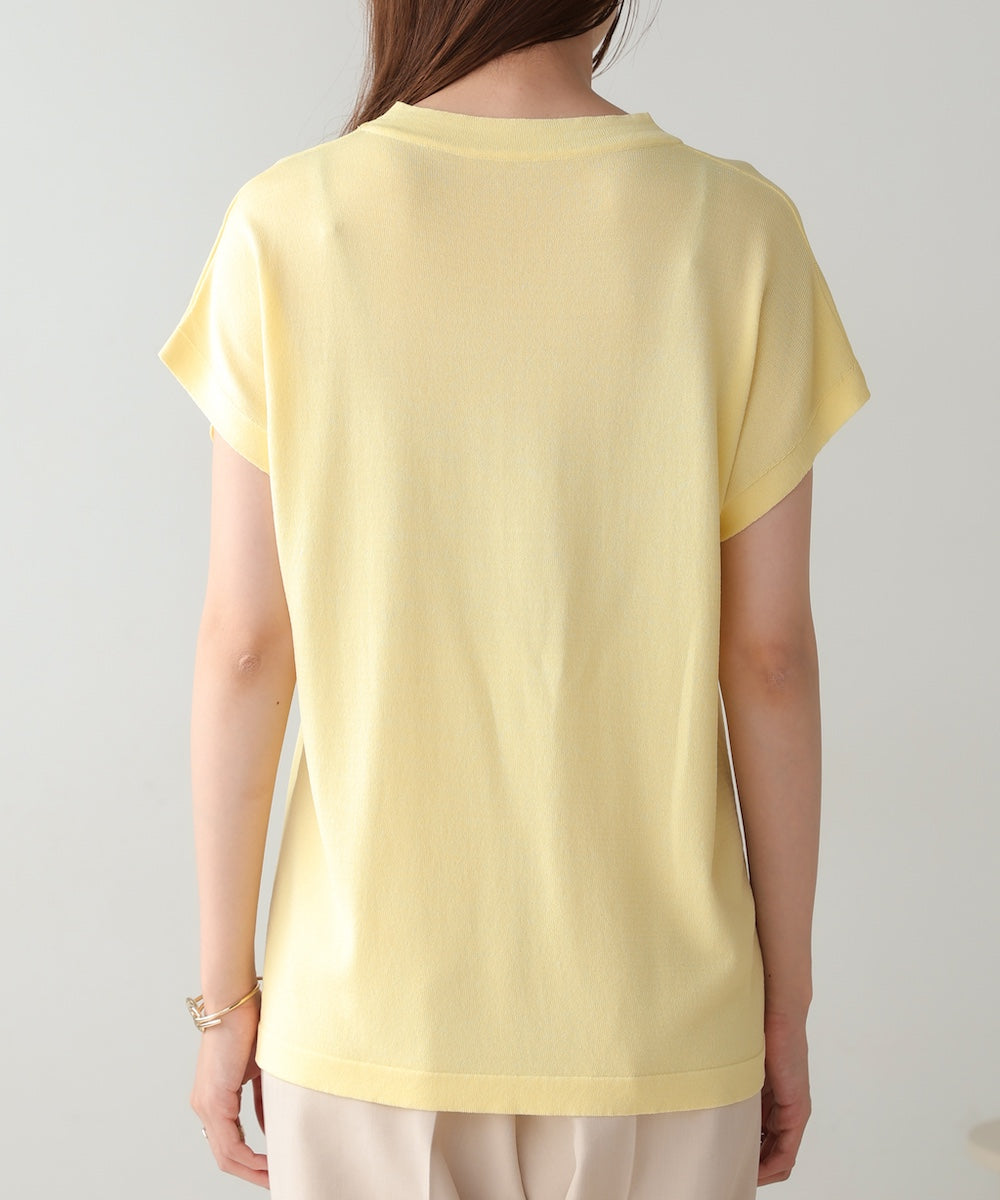 フレンチスリーブドライタッチトップス