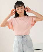 フレンチスリーブドライタッチトップス