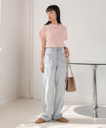 フレンチスリーブドライタッチトップス