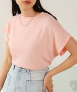 フレンチスリーブドライタッチトップス