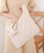 shaggy jacquard bag
