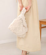 shaggy jacquard bag