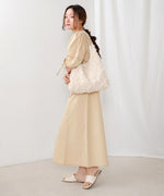 shaggy jacquard bag