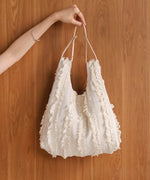shaggy jacquard bag