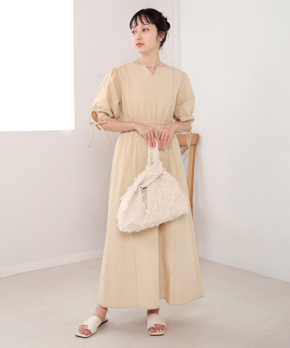 shaggy jacquard bag