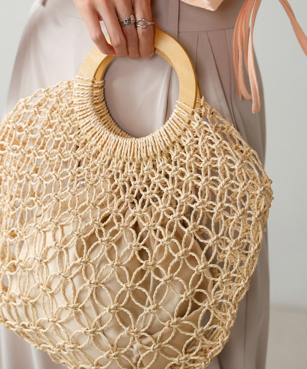 paper bag with pouch