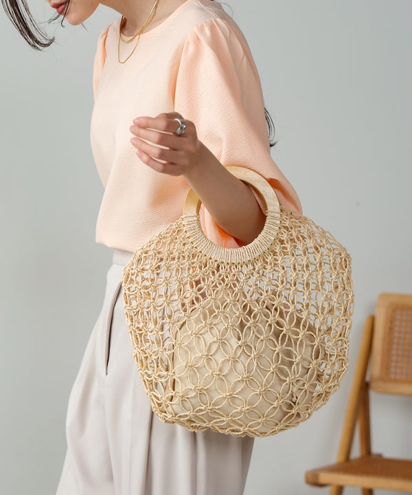paper bag with pouch