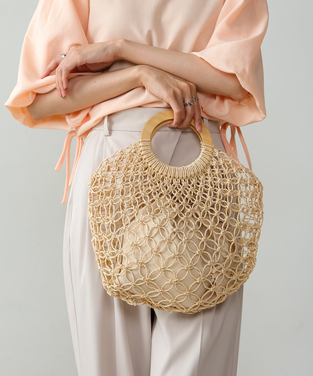 paper bag with pouch