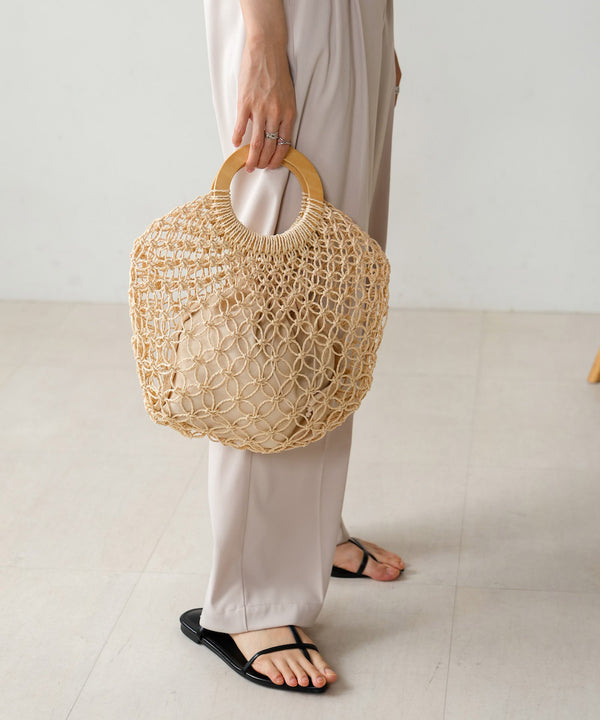 paper bag with pouch